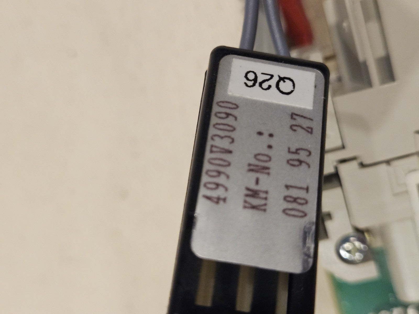 Gossen Metrawatt DS4-A, 0817938 Thermocouple KM/ Logic 4402SBE230R02 Tested