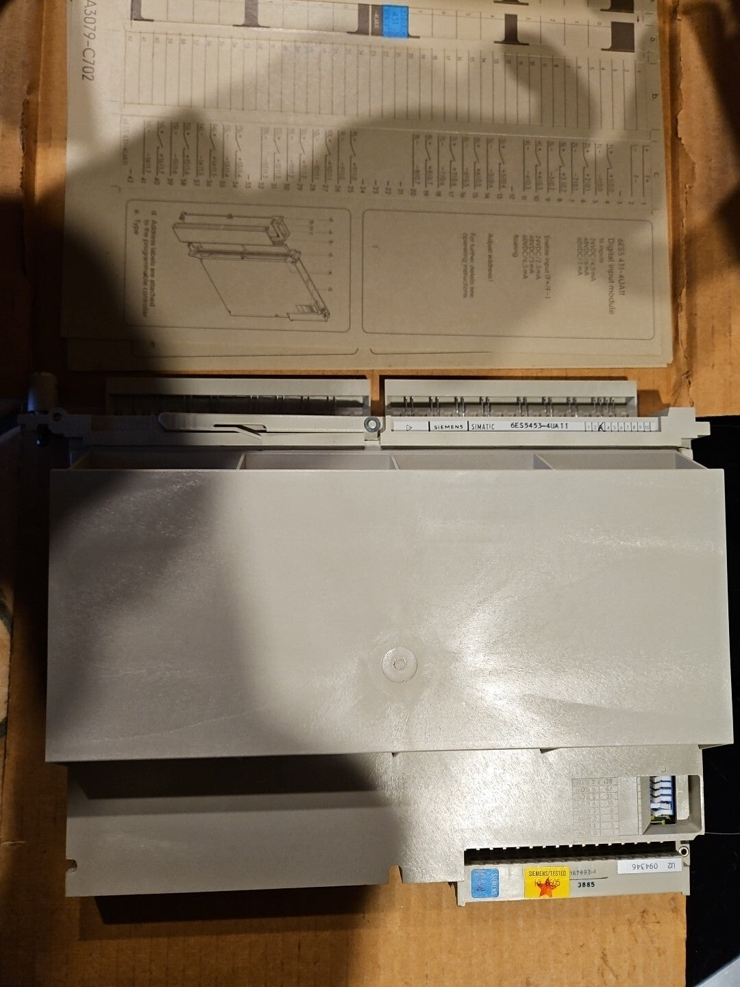 Siemens Simatic S5 CPU944, 6ES5453-4UA11 6ES5453-4UA11 New In Box, Unused, Neu