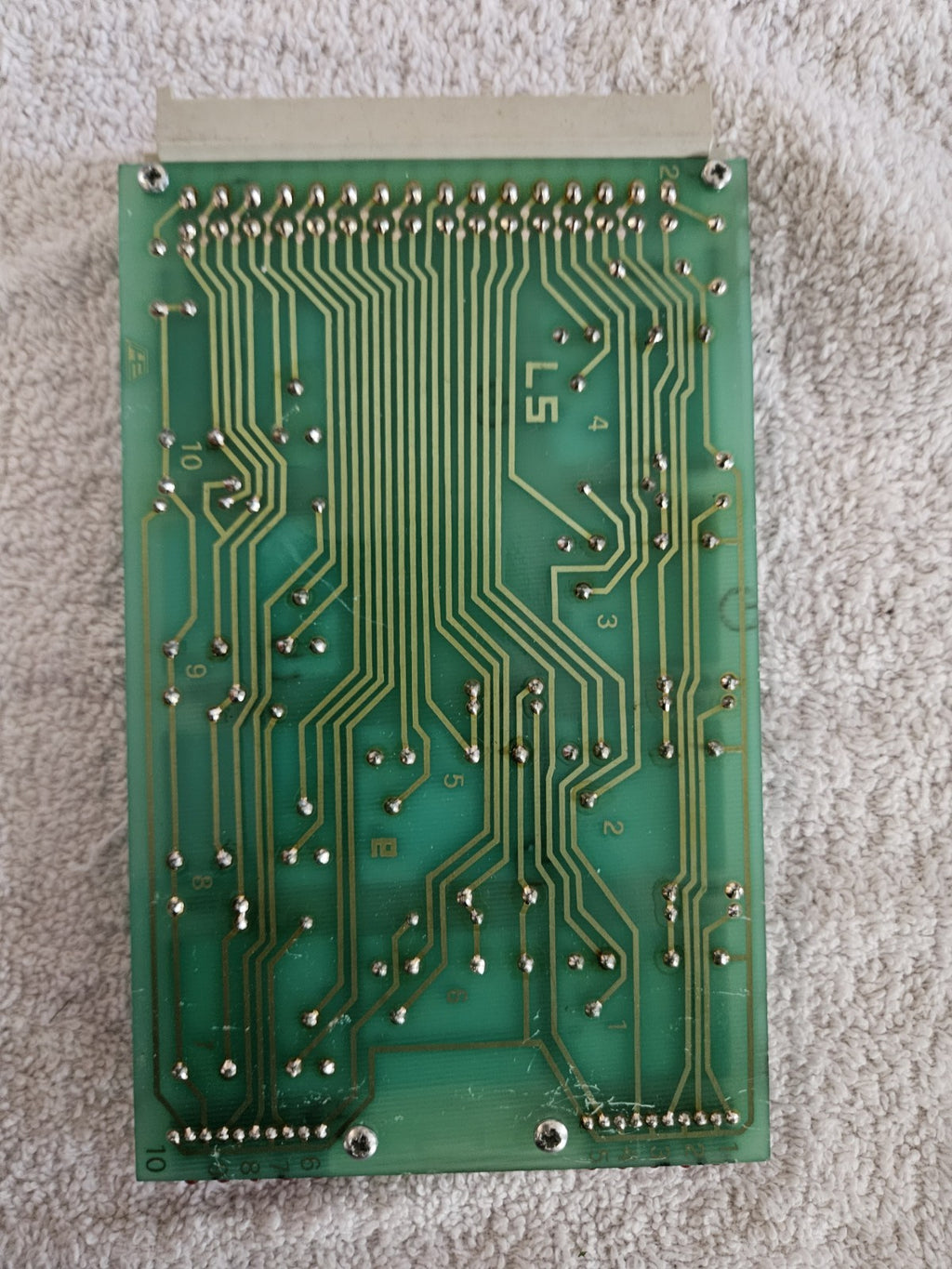 Krauss Maffei Siemens / ERNI Industrial Relay Circuit Board Module, tested works