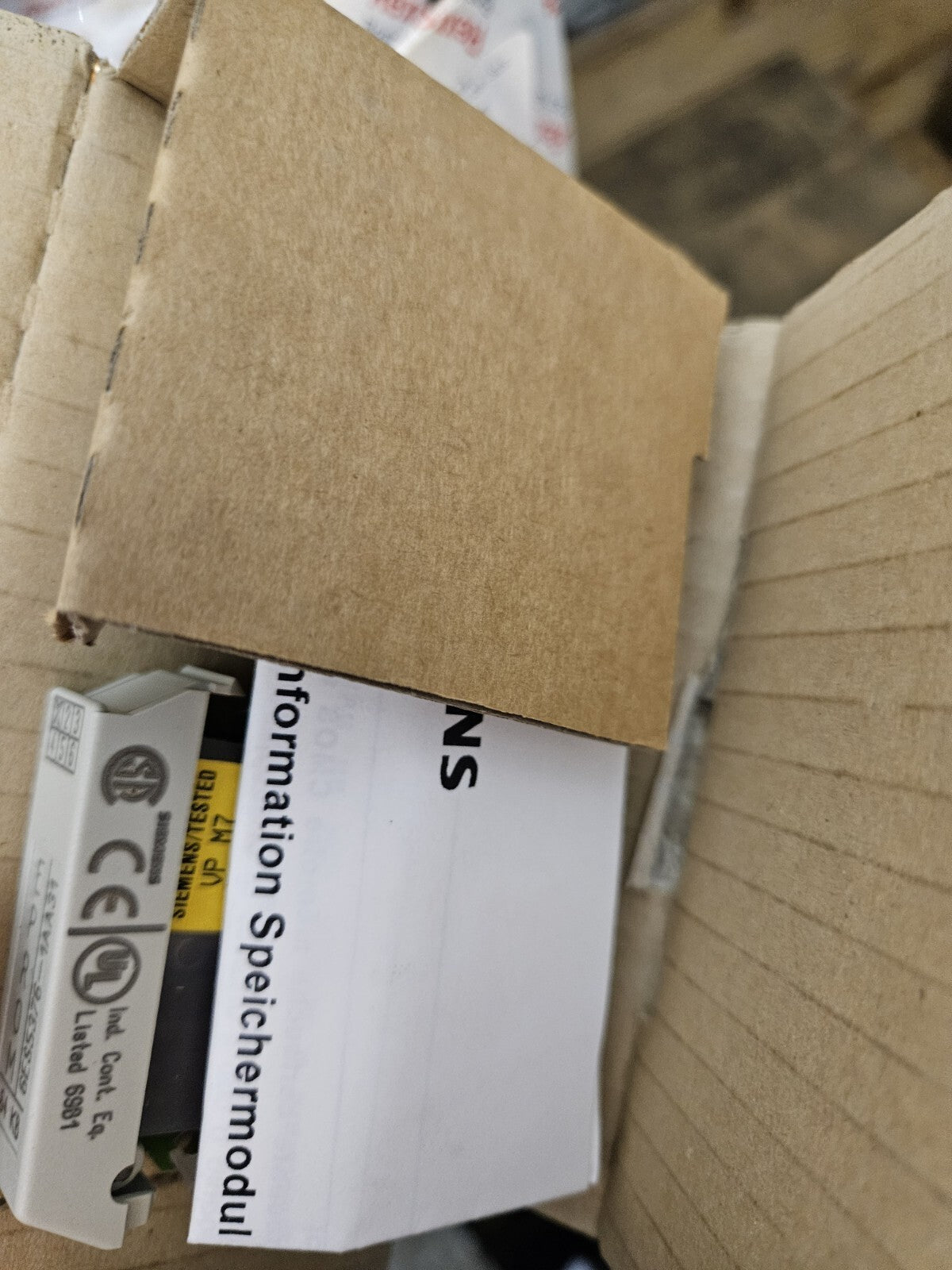 SIEMENS 6ES5376-1AA31  Speichermodul Neu/ovp New Old Stock Unused