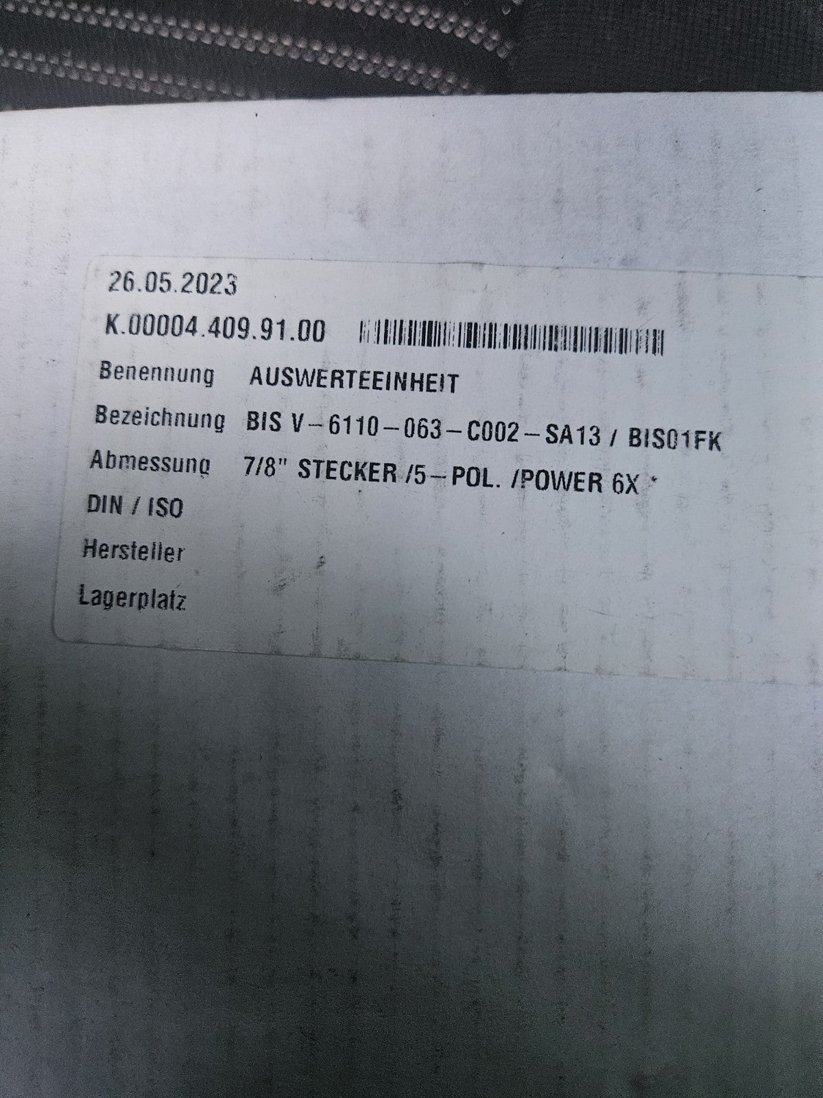 Balluff BIS01FK Multifrequenz Auswerteeinheit BIS V-6110-063-C002-SA13 Neu/ovp
