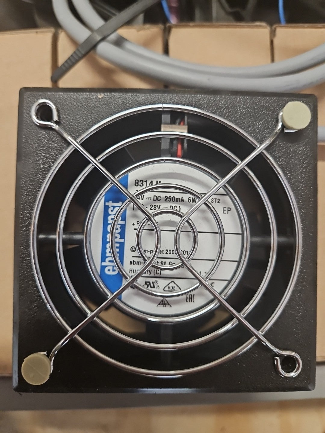 EBM Papst 8314H Lüfter Fan 24V 6W Unused New  NEU Ungebraucht