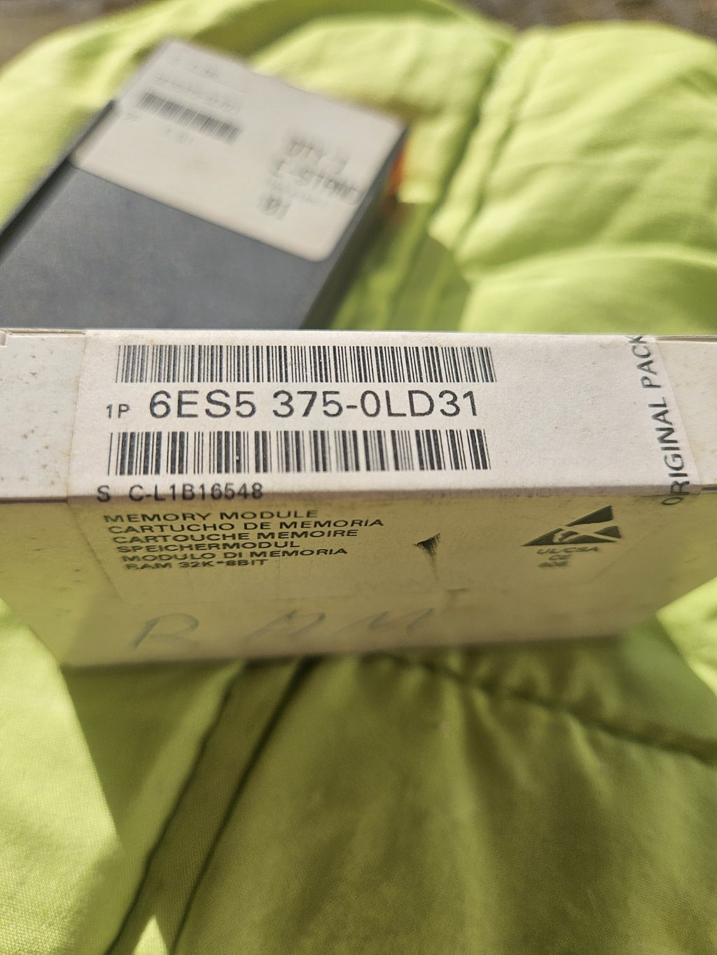 Siemens SIMATIC S5 Speichermodul 6ES5 375-0LD31 | E:05 | 6ES5375-0LD31 Neu/ovp