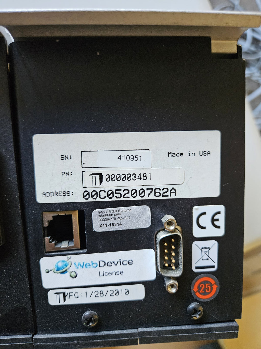 Particle Measuring Systems Inc 1000003481 Node Processor Module, fully working