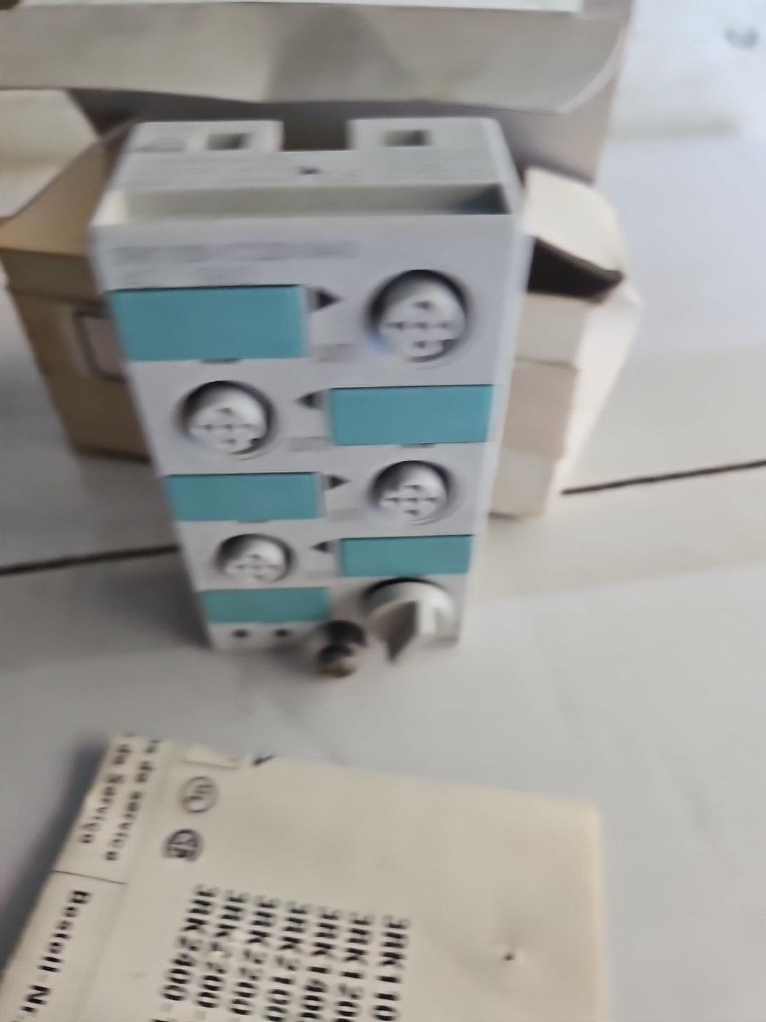Siemens 3RK1200-1CQ20-0AA3 3RK1 2001CQ20-0AA3 Modul Kompaktmodul -unused/OVP-neu