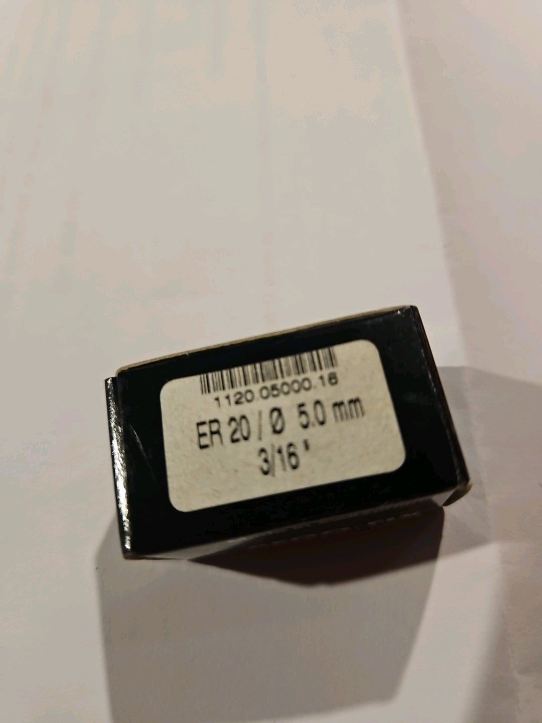 REGO-FIX Spannzange ER20, Ø 5.0 mm, 3/16 1120.05000.16 Neu/ovp, New Unused Nos