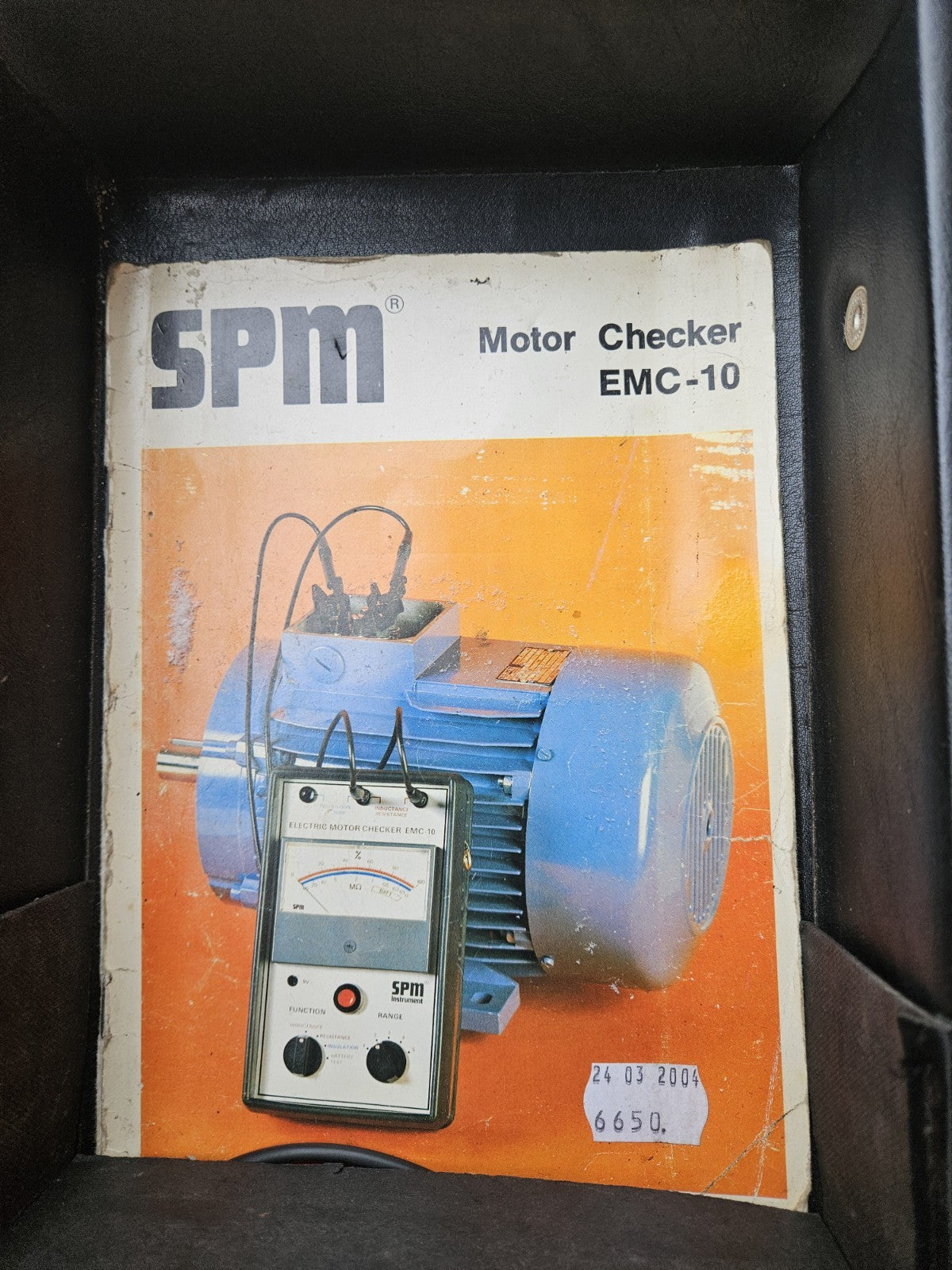 SPM INSTRUMENT Motor Checker EMC-10, Industrial Motor Tester, new Unused Neu/ovp