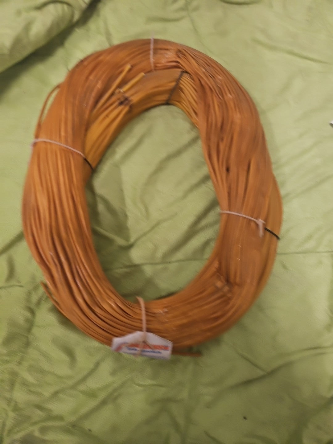 100m Adatherm LACKSCHLAUCH ø3mmx0,5 gelb (Gewebeschlauch), Neu Ovp New Umbenutzt