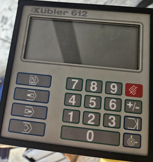 1 x Kübler Steuerung Paneel 612,  6.612.010.005 New Unused Nos Ungebraucht