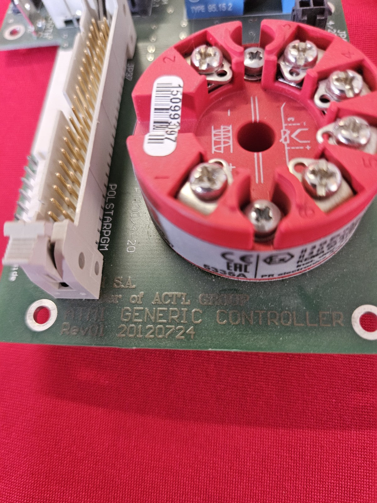 ACTL Group Mini Generic Controller PCB Rev01 w/ PR Electronics 5335A Transmitter