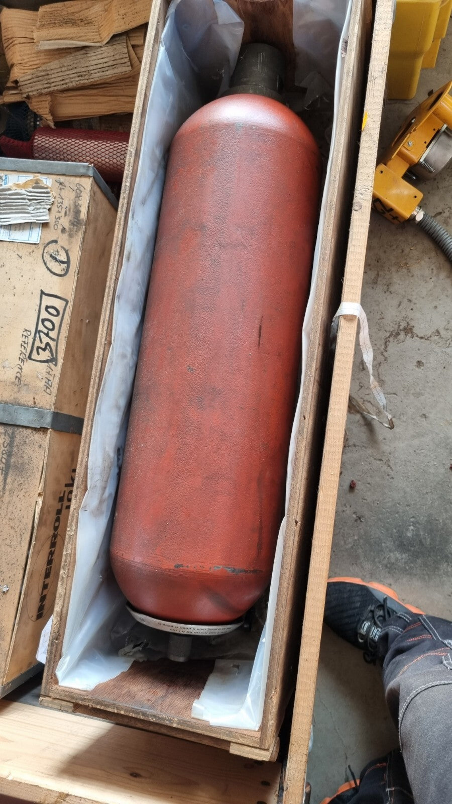 Bosch Rexroth 0531015700 Blasenspeicher Hydraulikspeicher bladder accumulator