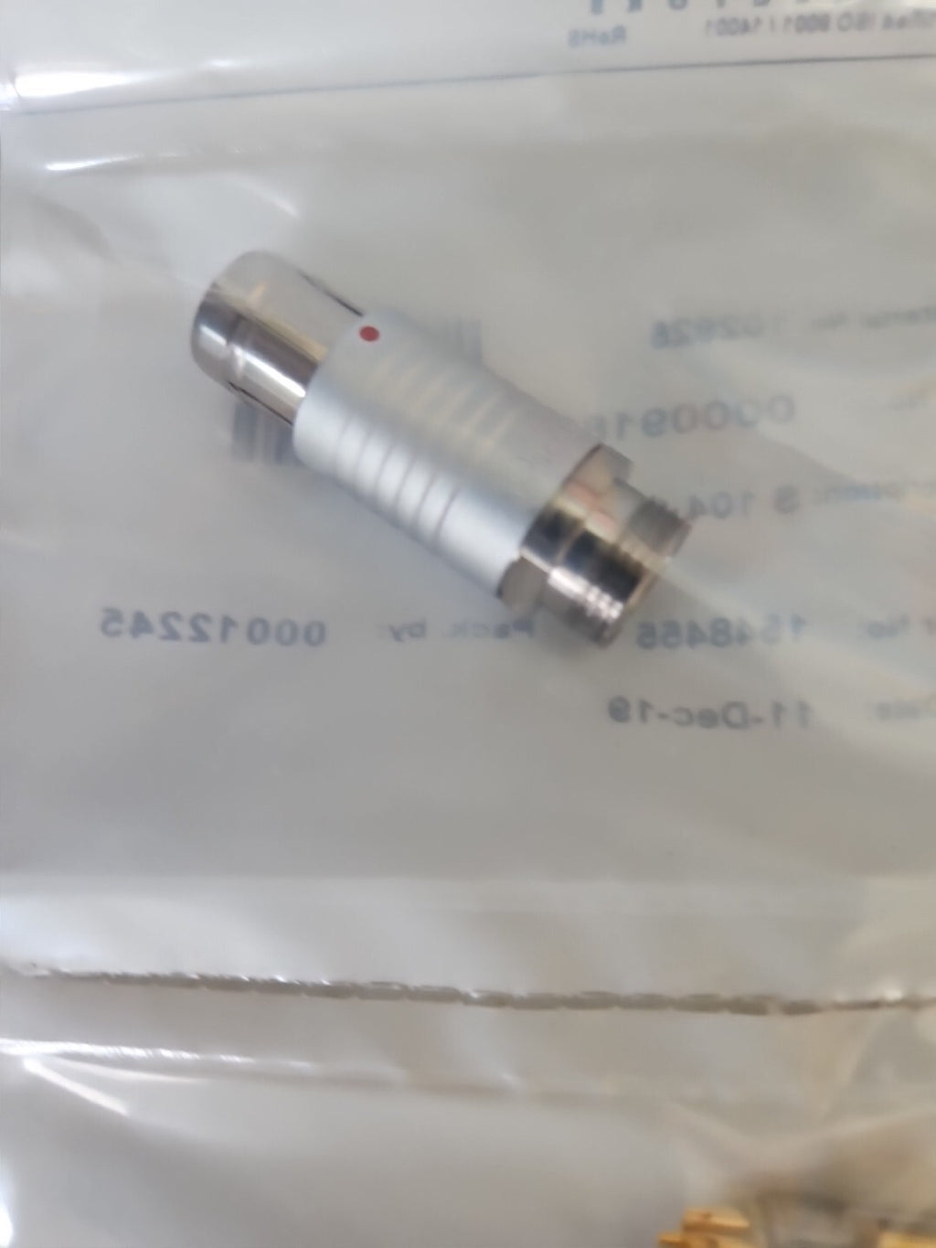 FISCHER CONNECTORS S104A056-130+ 102925 New In Box, Neu