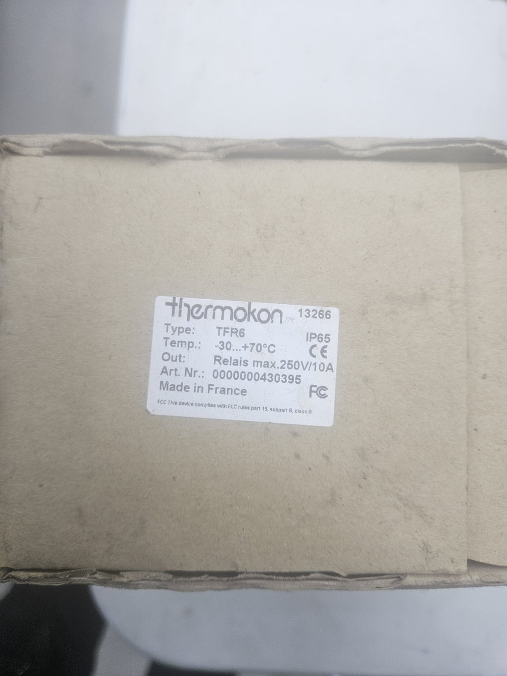 Thermokon TFR6 Frostschutzthermostat 13266, -30...+70⁰, 0000000430395, New NEU