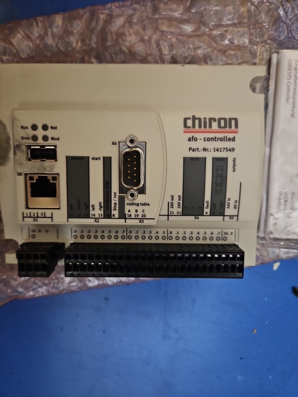 NEW FESTO / CHIRON CECC-D CECC-D-CS 2463301 AFO CONTROLLER CECCDCS Neu/ovp 