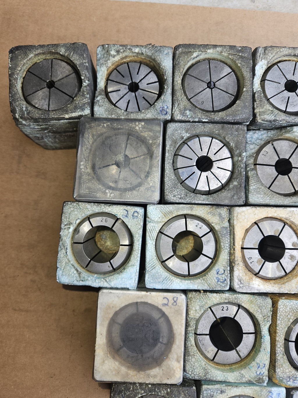 29 Teile/PC Spannzangensatz 8mm-32mm, diverse Grössen Aus LAGERAUFLÖSUNG