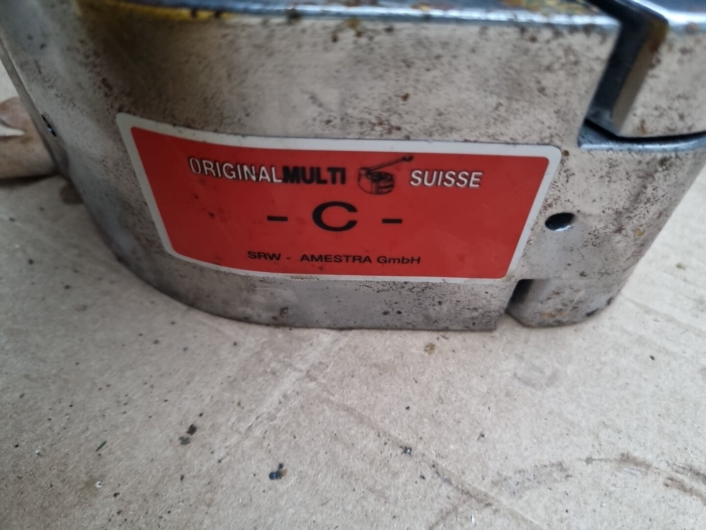 Original MultiSuisse Schnellwechselkopf Größe C - 100.156 gebraucht + Teile