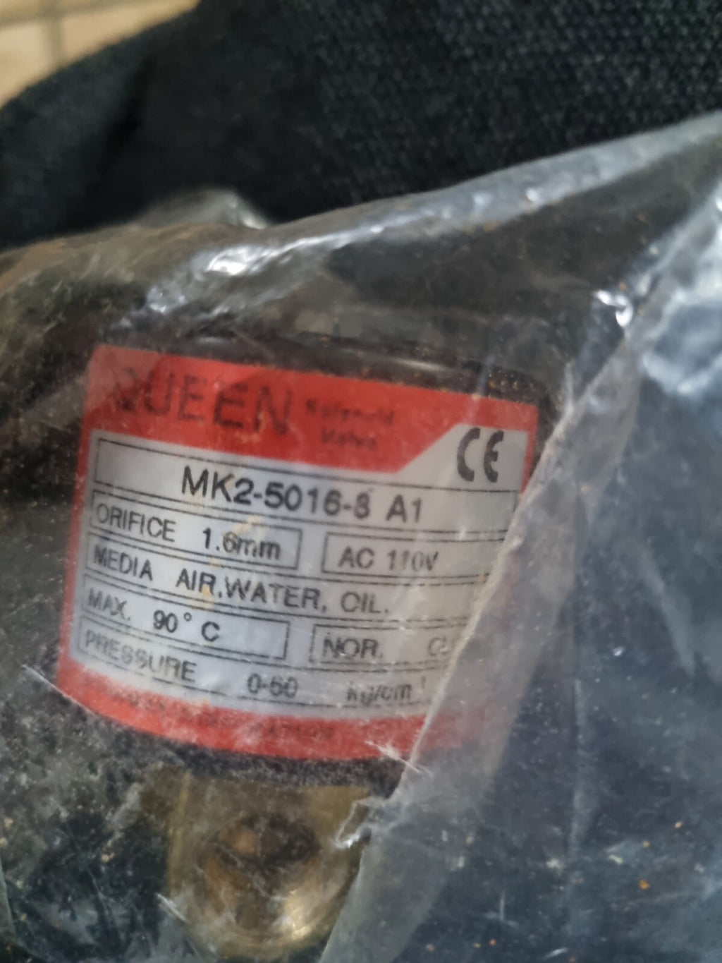 queen valve mk2-5016-8  A1 110V/60Hz Pneumatic Solenoid Valve   1,6mm NEW NEU