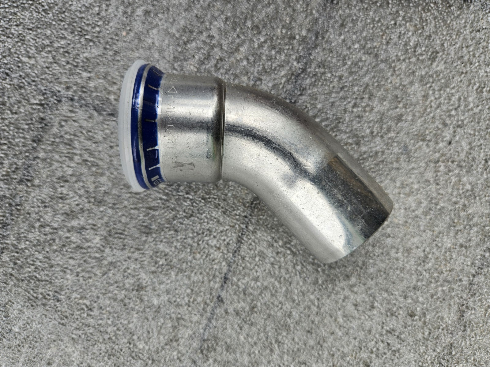 Geberit Mapress Edelstahl Bogen 45°i.a. 35mm Pressfitting Cr-Ni-Mo Stahl, Neu