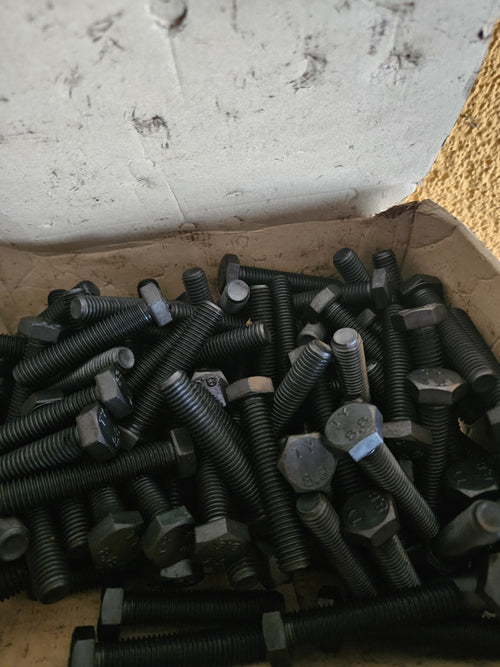 100 xSechskantschrauben,00933.800.0120.060 DIN 933, 8.8 M12x60 Machine Screw  