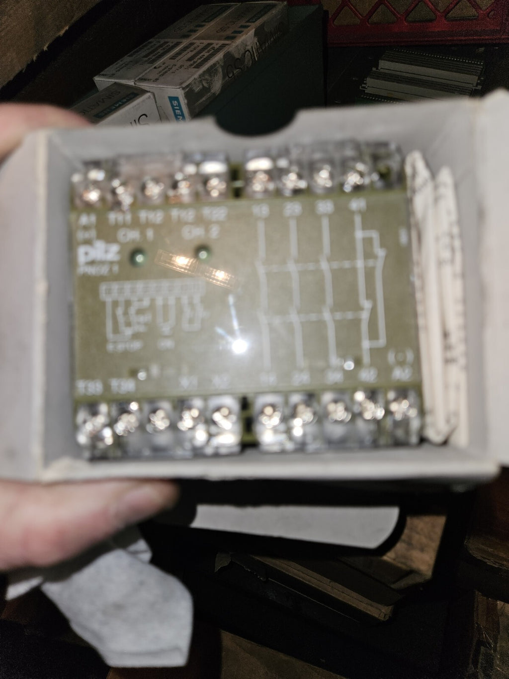 Pilz PNOZ 24 V DC 3S10 475695 Relais 24 VDC 3,5W unused OVP