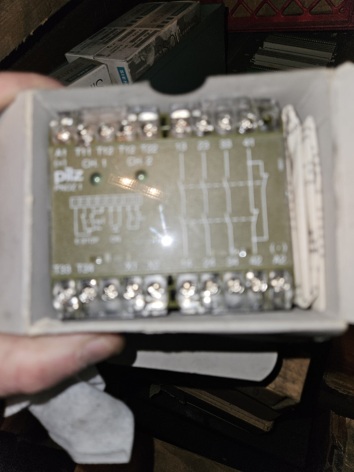 Pilz PNOZ 24 V DC 3S10 475695 Relais 24 VDC 3,5W unused OVP