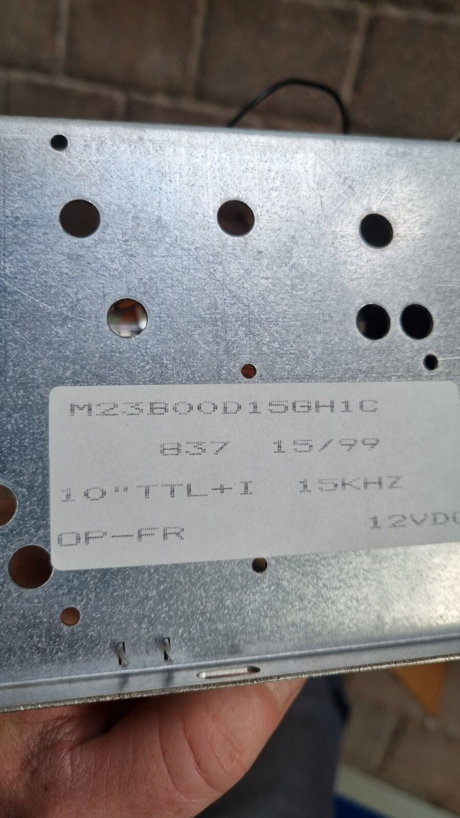 Cybelec CNC Monitor Chassis VTM GM24-125GH, M23B00D15GH1C brandnew worldwide beu