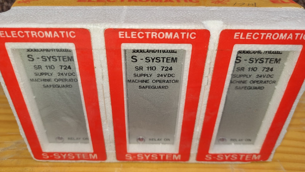 Electromatic S-System SR110 724, Safeguard  Neu/Ovp, unused, brandnew