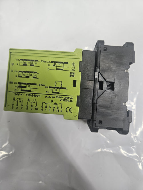 1 x Tele PDI 20 Relais mit R11X Sockel, Neu Unbenutzt, New Unused New Old Stock