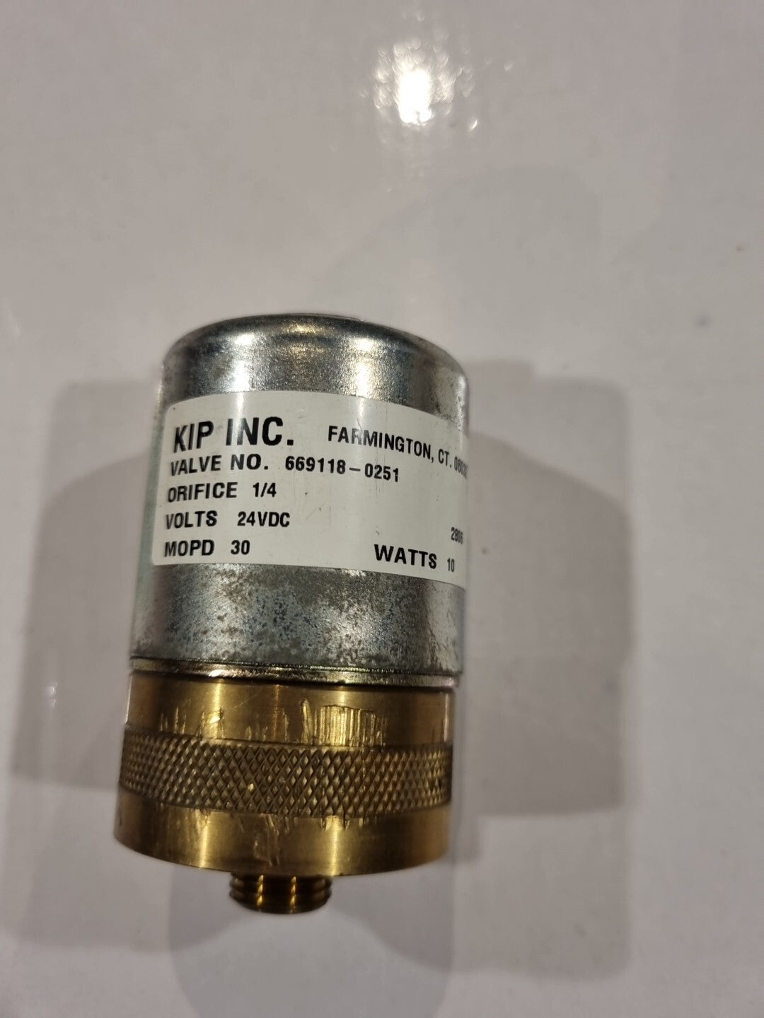 NORGREN KIP Valve 669118-0251-24VDC / 6691180251 24VDC, as shown on pictures