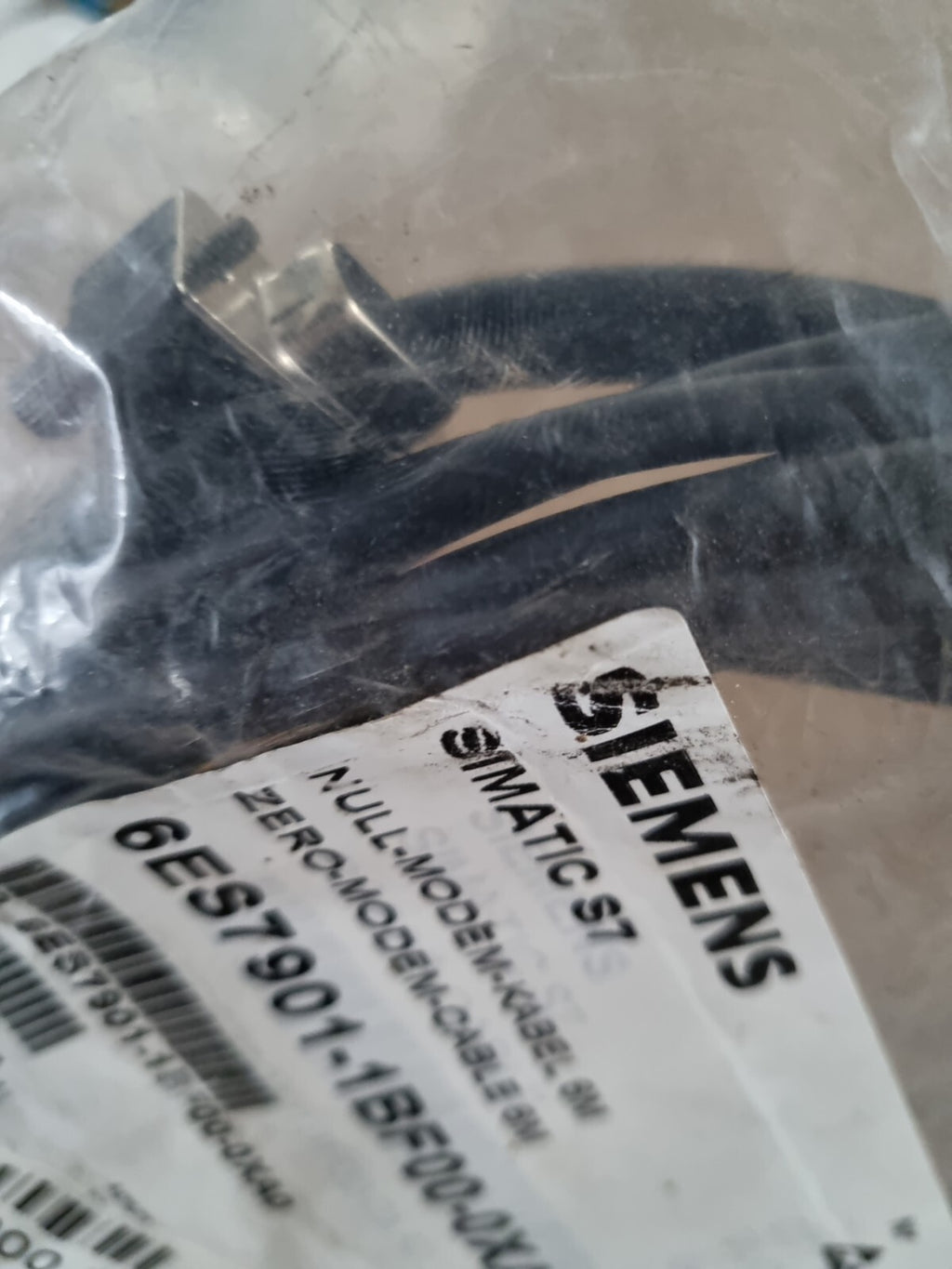 Siemens Simatic 6ES7901-1BF00-0XA0 6ES7 901-1BF00-0XA0 RS232-Kabel 6Mtr -unused-