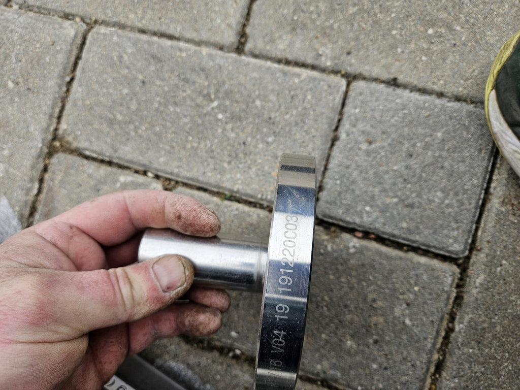 Geberit Mapress Edelstahl Flansch PN 10/16, mit Einschubende, Neu Unbenutzt,INOX