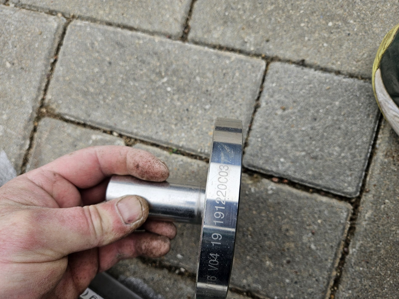 Geberit Mapress Edelstahl Flansch PN 10/16, mit Einschubende, Neu Unbenutzt,INOX