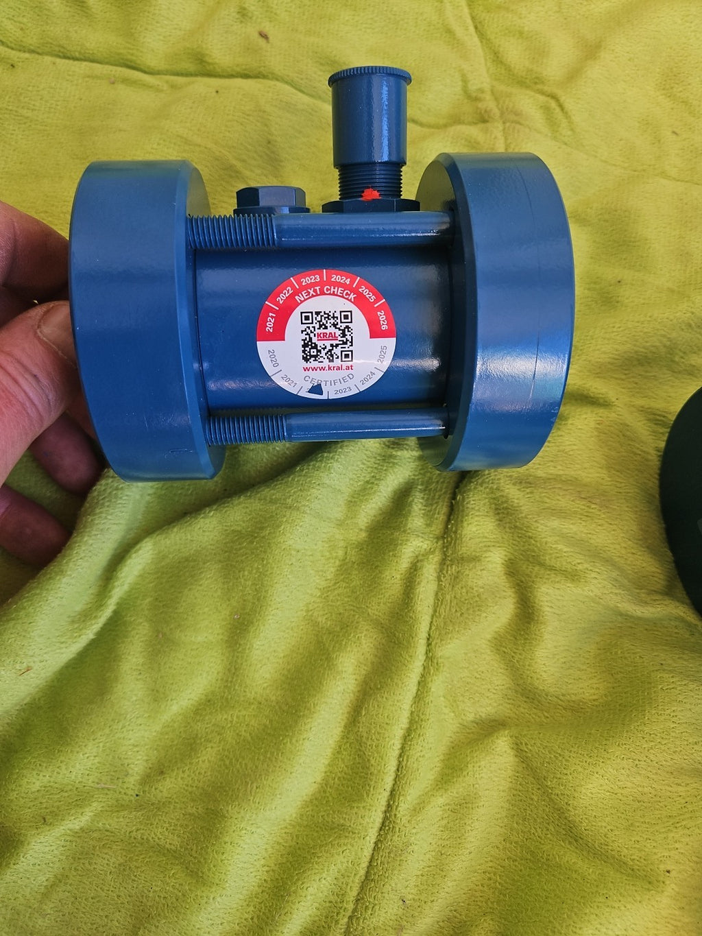 NEW KRAL LIQUID FLOWMETER OMP-013.FABBAA.0174 KRAL INDUSTRIAL VOLUMETER -AUSTRIA