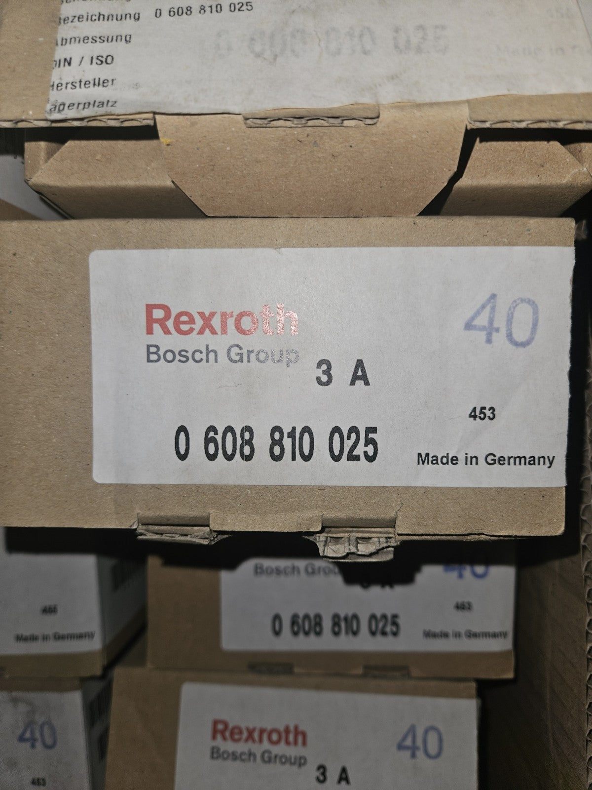 REXROTH 0 608 810 025, ADAPTER 3A SZ3 GE OUTPUT Kugelumlaufspindel, Neu/ovp NIB