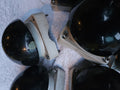 Eaton 095540, FAK-S Gehäuseoberteil, grau, Pilzkappe schwarz Used Gebraucht