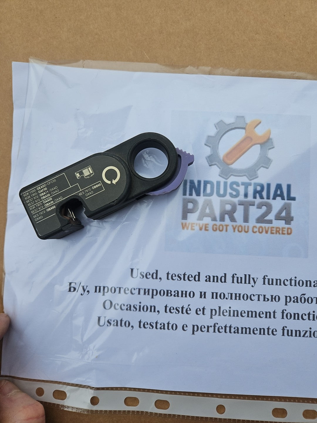 Siemens 6GK 1905-6AA00 Profibus Stripping Tool Fast Connect Stripping Tool