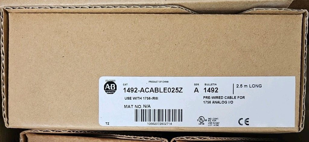 Allen Bradley 1492-ACABLE025Z /A Pre-wired Cable 2.5m