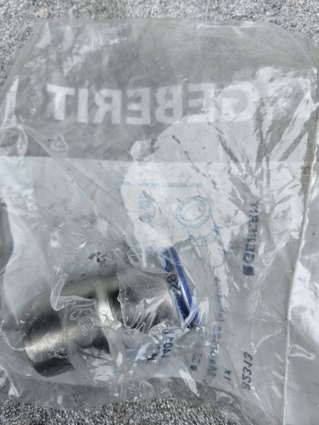 1 x Mapress Edelstahl Reduktion mit Einschubende d35-28 LABS-Free Inox Neu New