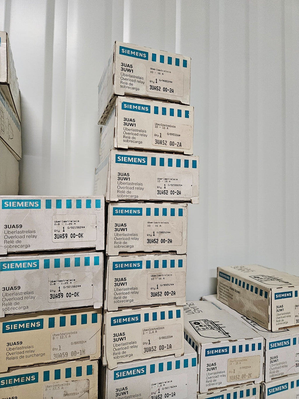 Siemens 3UA59 00-Thermal Delayed Overload Relays new in box, different types neu