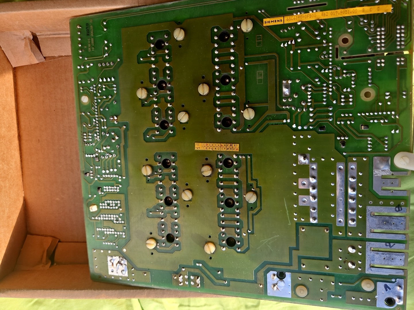 Siemens 6SC6190-0FB01 Simodrive 610 AC-VSA FBG Leistungsteil Tested, Working