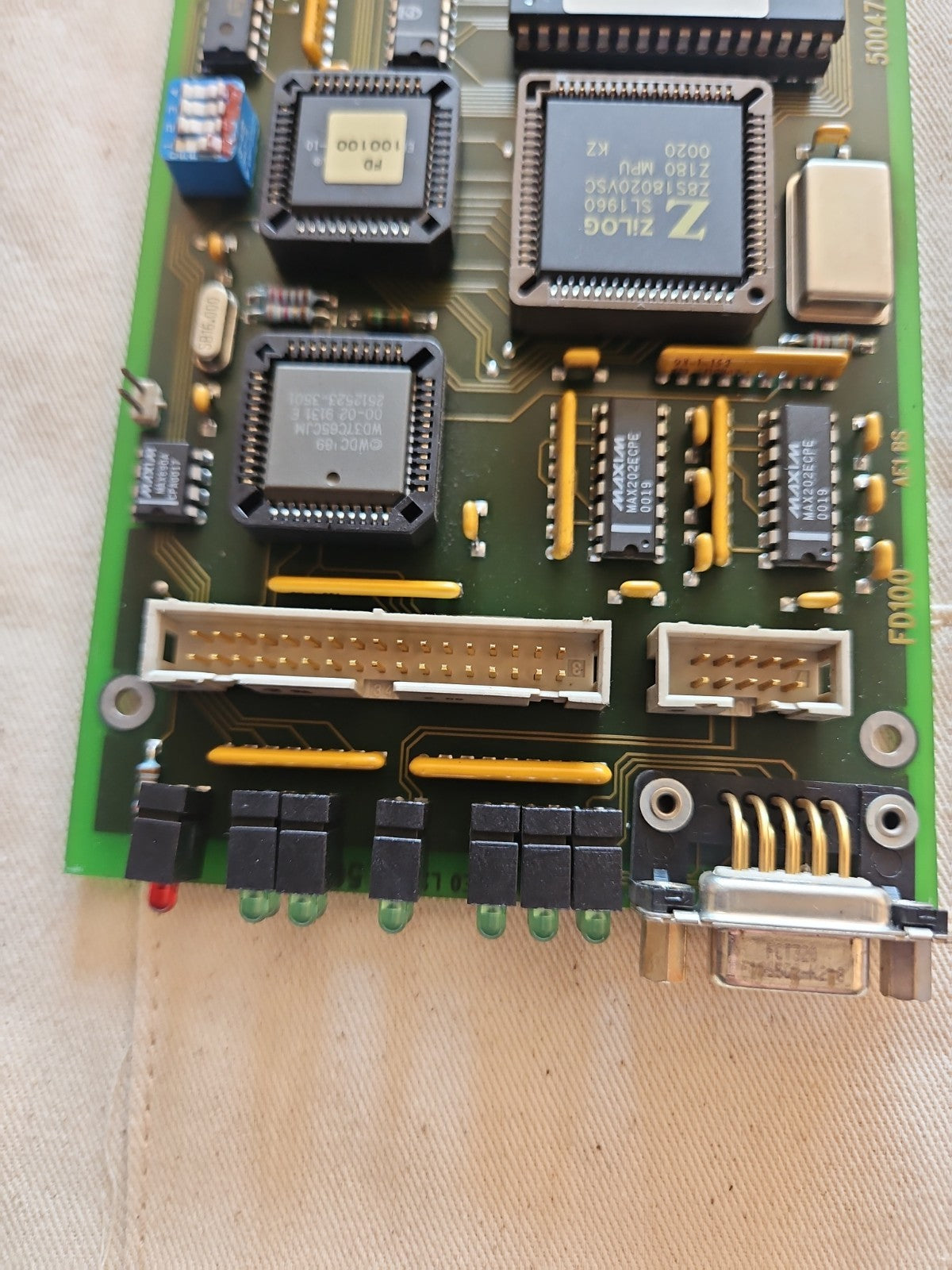 KRAUSS MAFFEI FD100, curcuit Board, Karte, SN. 5089560, 5004727 tested, working!
