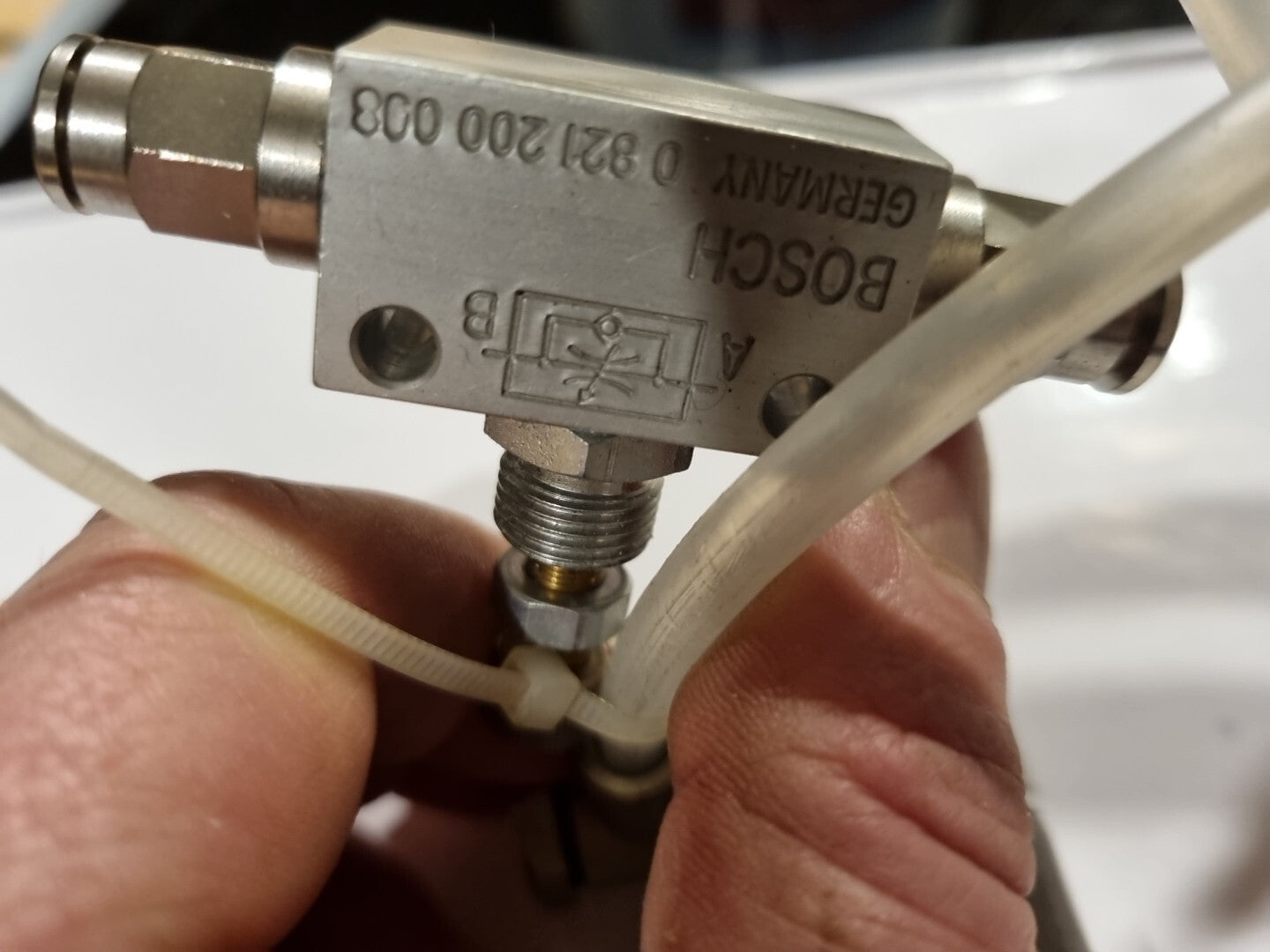 2x Bosch Rundzylinder 0822034206 Pneumatikzylinder Zylinder 10 Bar / Ø25/125 neu