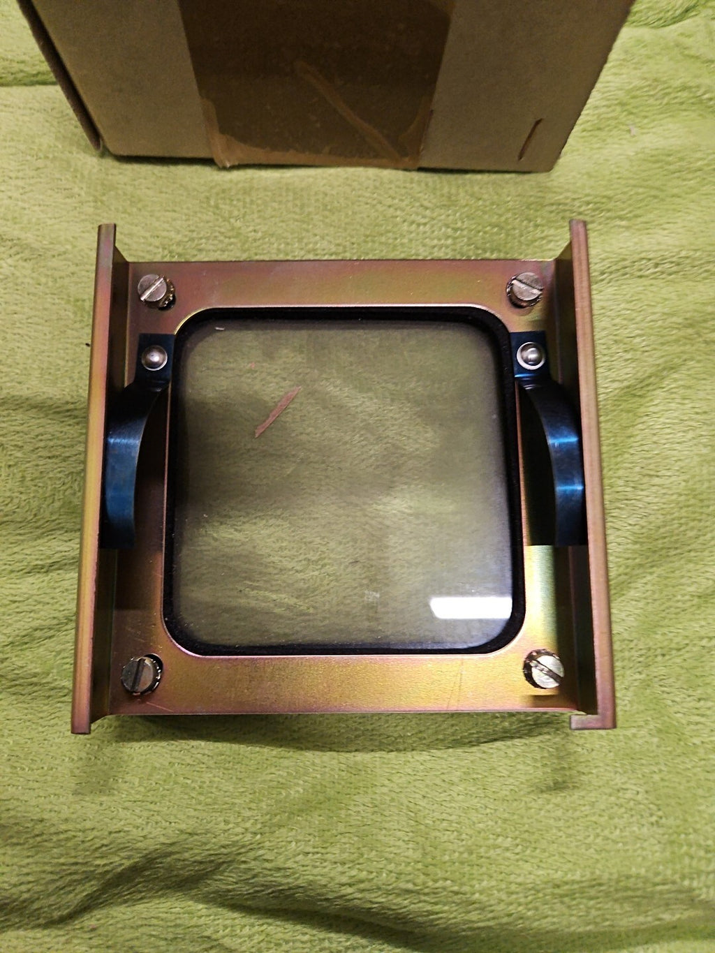 SIEMENS 8HH7100 8HH7 100 Gerätehalter für Meßgeräte 96x96mm (2 Stück) -new-box