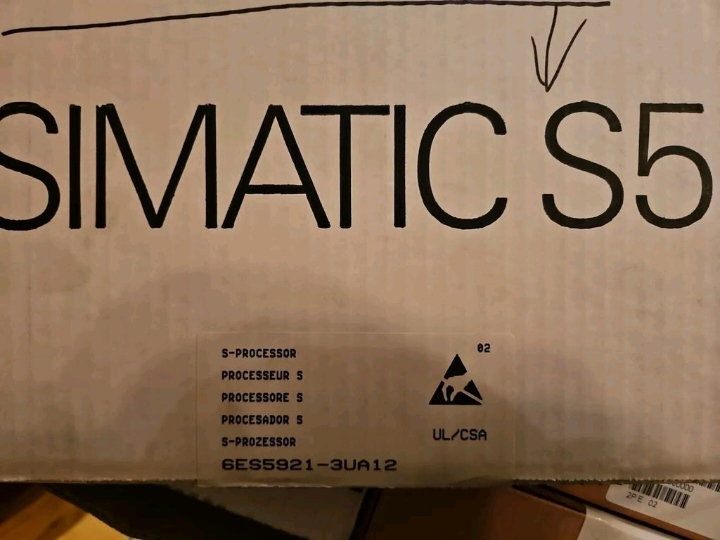 Siemens Simatic 6ES5921-3UA12 Zentralbaugruppe 6ES5 921-3UA12 New In Sealed Box!
