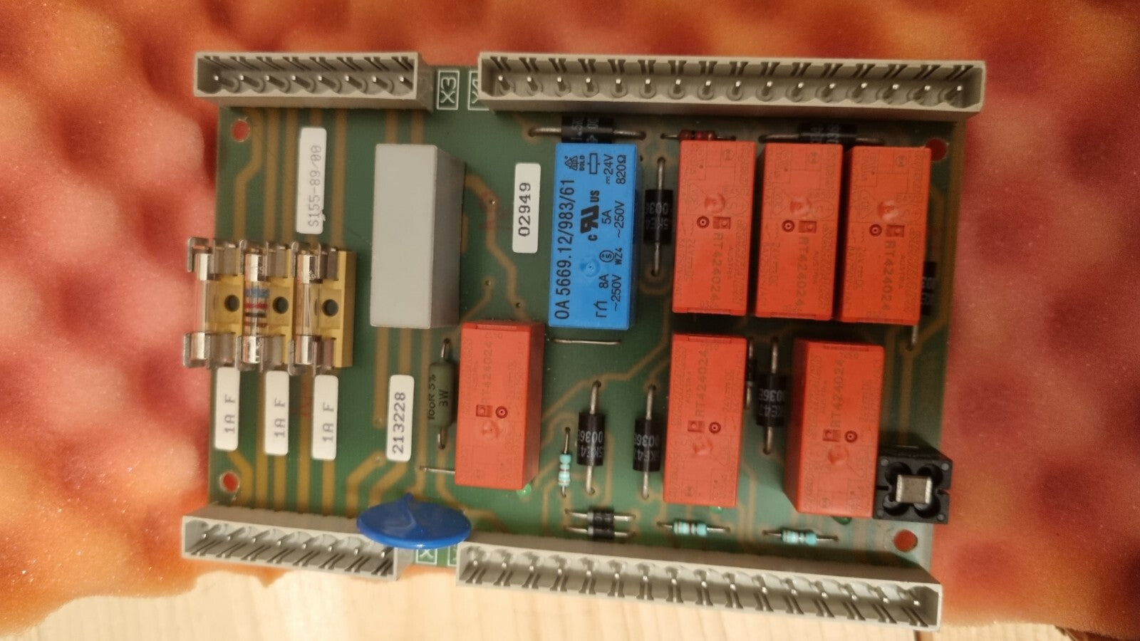 safan darley Abkantpresse controller steuerung platine ARA 824, neu, new in box