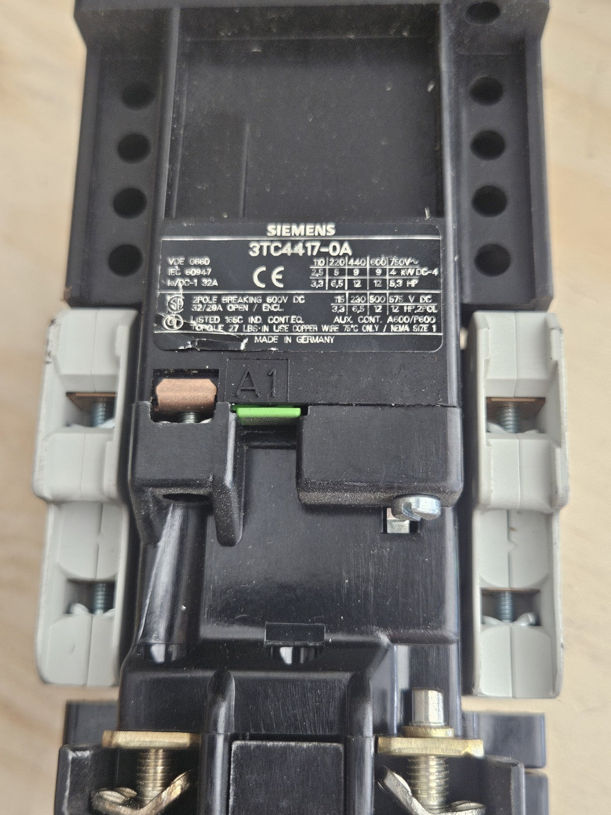 Siemens 3TC4417-0A Schütz Baugröße Unused Unbenutzt Neu New Ohne Box