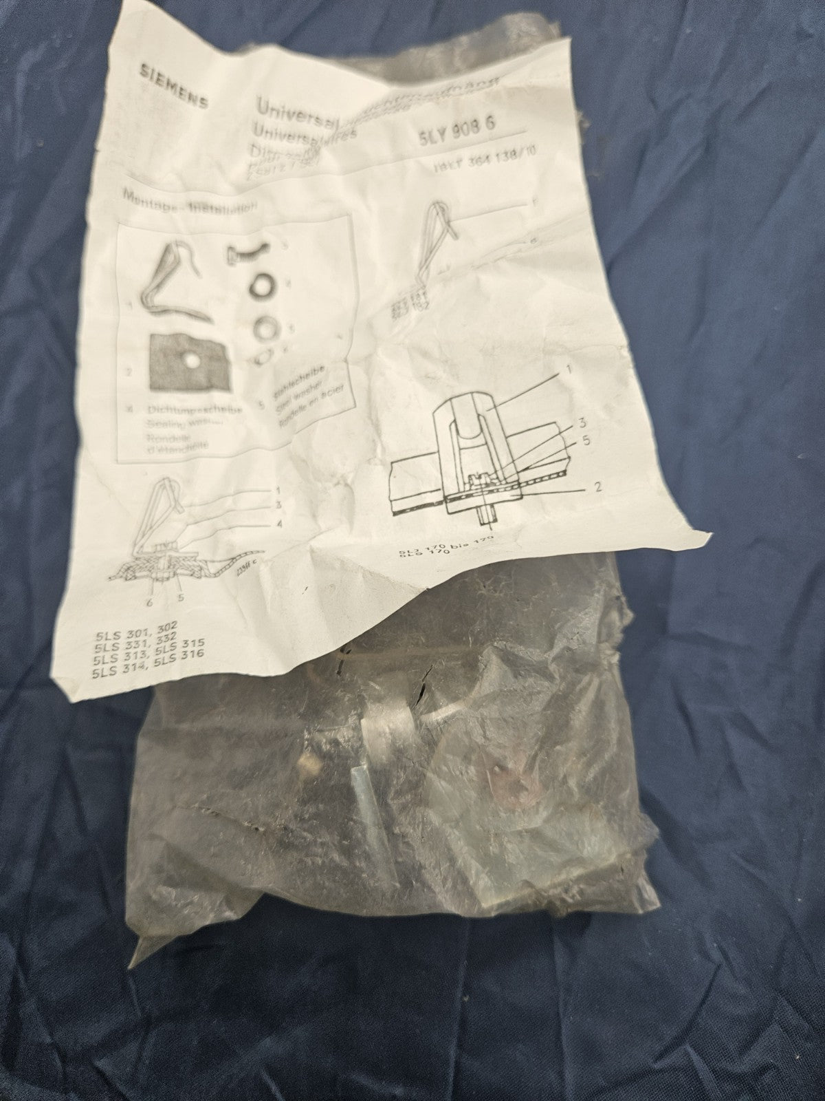 Siemens 5LY 908 6, 5LY9086, universal leuchtenaufhänger, org.mounting Set New 