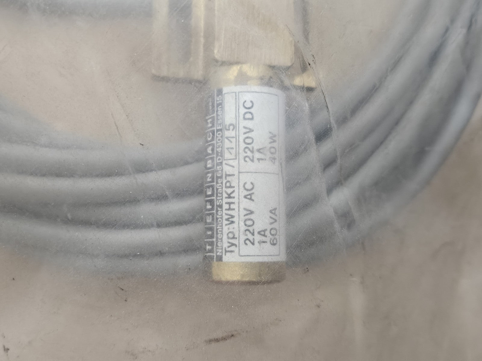 Pintsch Tiefenbach Switch Sensor Proxitimy Sensor WK177L115 Neu/ovp, Unused New