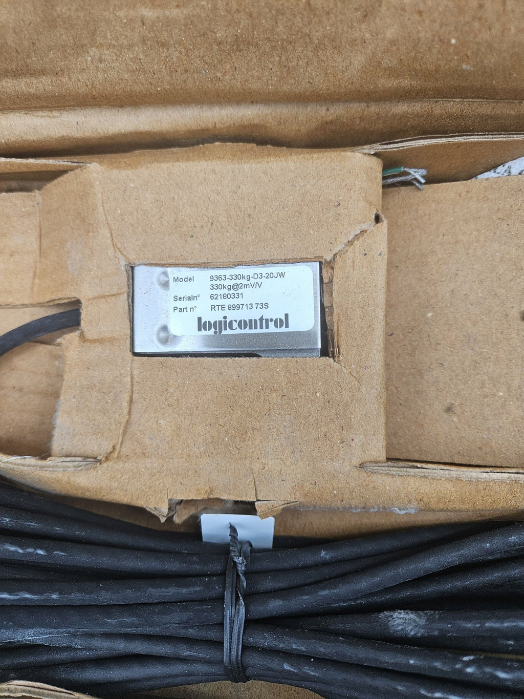 Logicontrol Loadcell, Wägezelle, RTE 899713 73S, 9363-330kg-03-20JW330kg@2mV/V