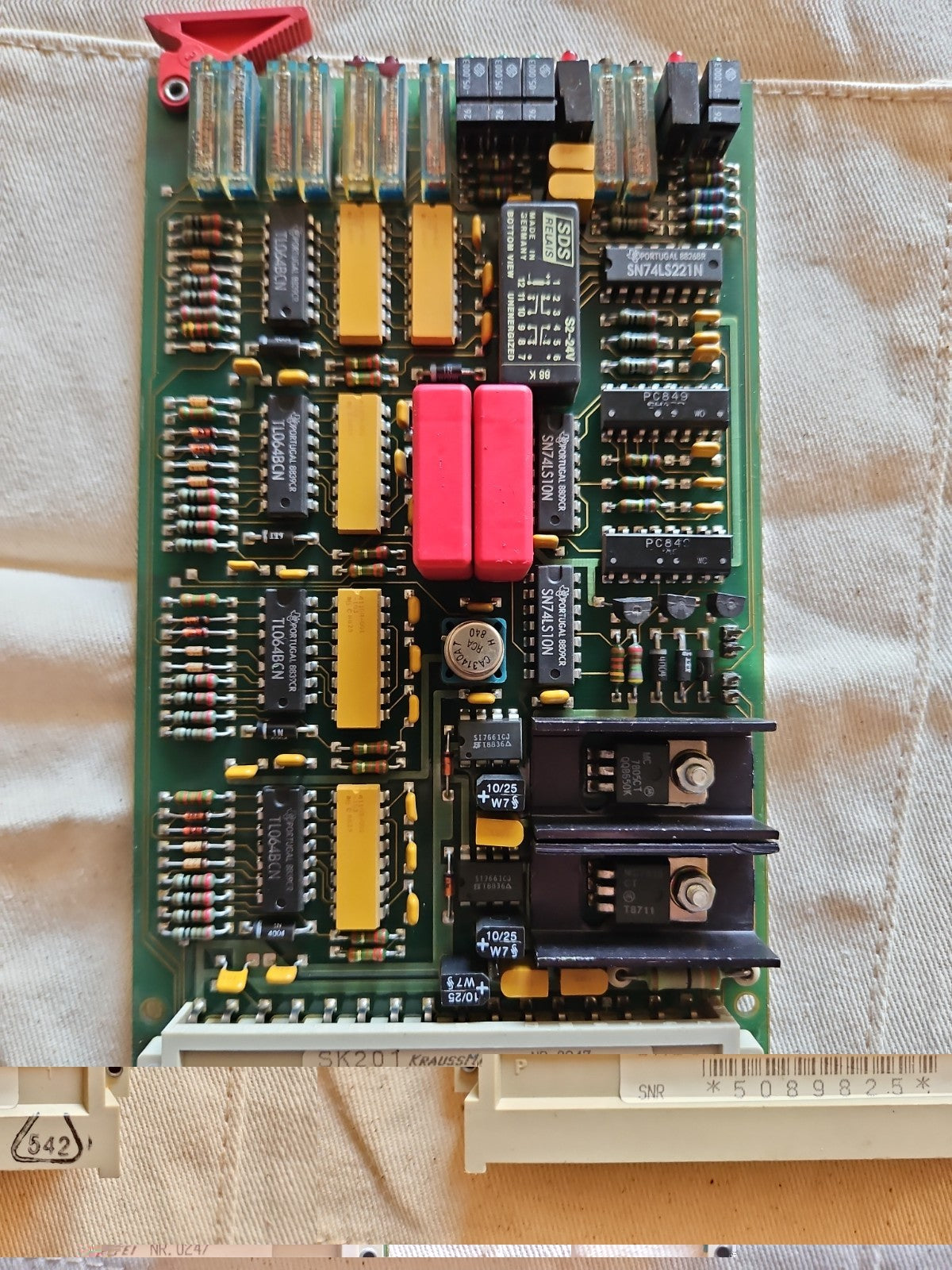 KRAUSS MAFFEI, MC3, SK201, 5089825 or 0413 AE0, Control Card, used, Tested